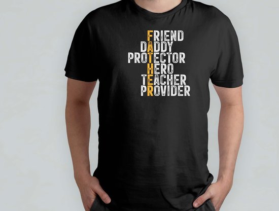 Teacher Father - T Shirt - vader - dad - beste vader ter wereld - verjaardag - vaderdag - best dad in the world - father - liefde - cute
