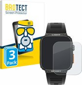 BROTECT - Protection d'écran pour montre connectée Bekomiya 1,91" - Film de protection en verre mat (3 pièces)