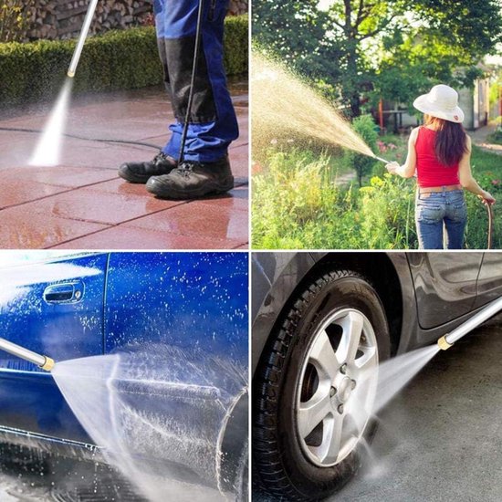 Hogedrukreiniger - Hogedrukpistool - Hogedrukmachine - Pressure Washer - Handig en Makkelijk in Gebruik van Monzana — afbeelding 3