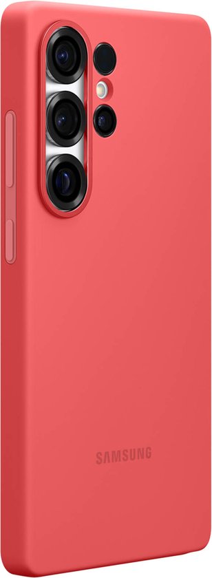 Samsung Galaxy S25 Ultra Hoesje - Silicone Case - Rood