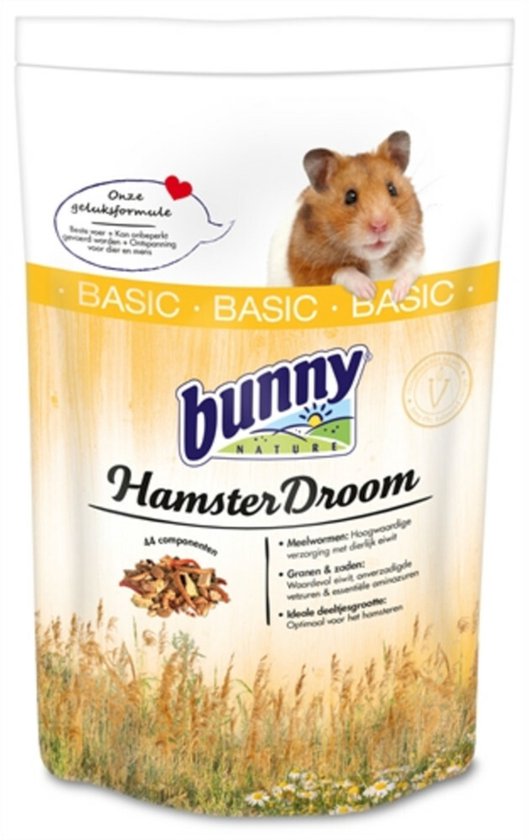 Bunny nature hamsterdroom basic 600 gr