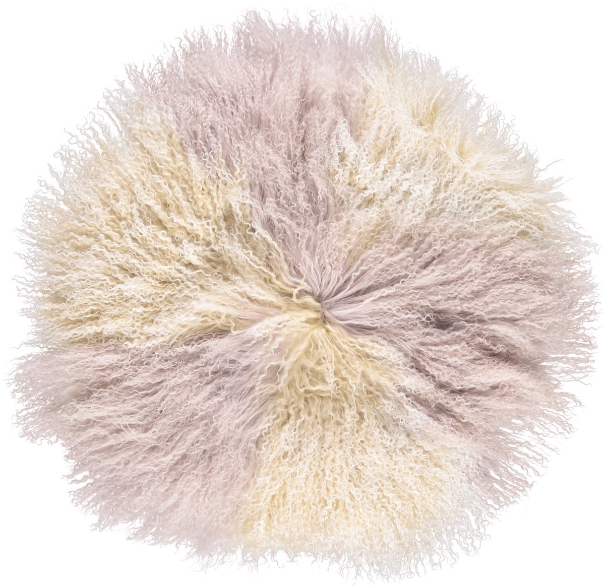 Sheepskin House - Curly Cake Kussen - D38 cm