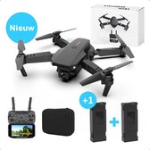 Bol.com Tech Essentials® Dual Camera Drone – Zwart – Inclusief 2 Accu’s & Case – Voor Buiten – Bestuurbaar Speelgoed voor Kinder... aanbieding