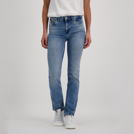 Cars Jeans Joyce Slim Den 78327 blanchi utilisé taille femme - W29