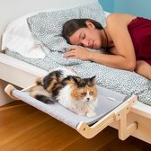 Kattenhangmat - Kattenbed - Kattenmand - Hangmat Kat - Kattenplank - Radiatorhangmat Kat - Extra sterk - Wasbaar - Eenvoudig te bevestigen