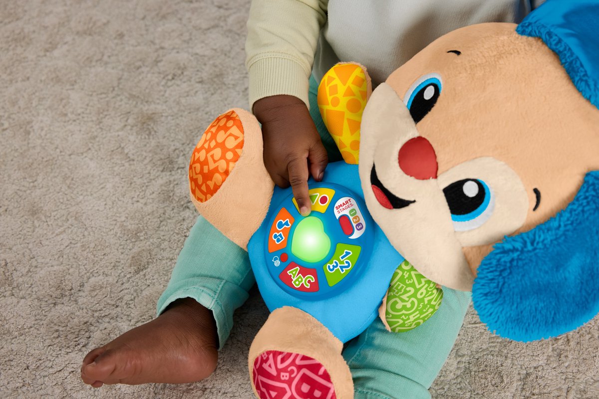 Fisher-Price Leerplezier Meegroeispeelgoed Puppy - Muzikale Knuffel — afbeelding 6