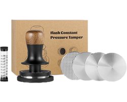 MHW-3BOMBER Flash tamperset - 4 verschillende bases - geluidsfeedback - constante druk - 58mm