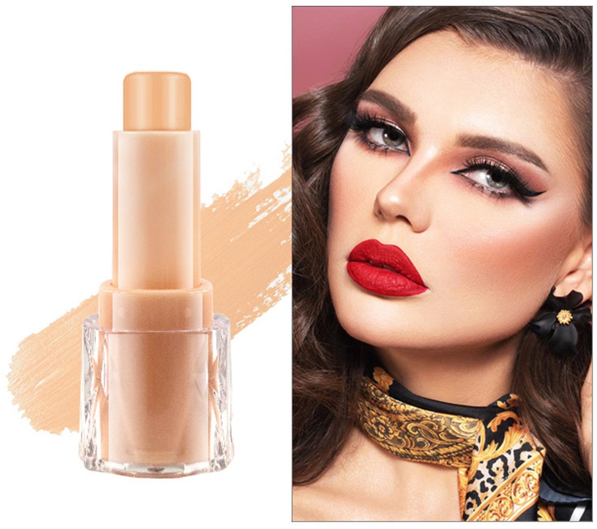 NAXSIR Concealer Potlood 2 stuks • Dekkend voor Donkere Kringen & Acne • Waterproof & Langdurig • Geschikt voor Gevoelige Huid • Eenvoudig te Blenden