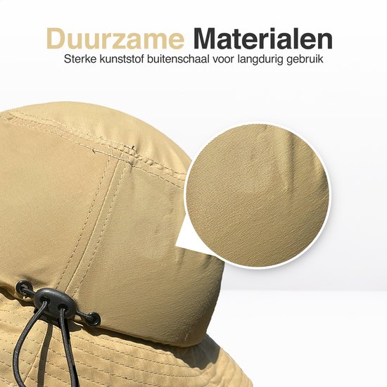 Helm Haven Fietshelm E-bike - heren & dames - verstelbaar - met hoes - crème — afbeelding 5