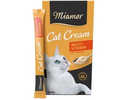 Miamor - Cream Snack 6x15g (11-pack) - Multi-Vitamine Cream
