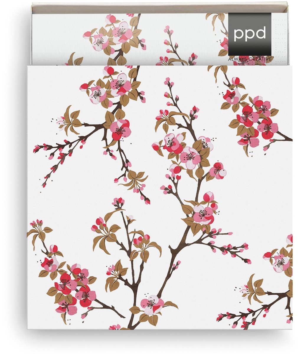 Decoratiedoos Lunch servetten - Fiori Rossi