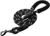 Laisse pour chien confortable avec poignée rembourrée - Laisse pour chien en nylon robuste - Riem pour Chiens