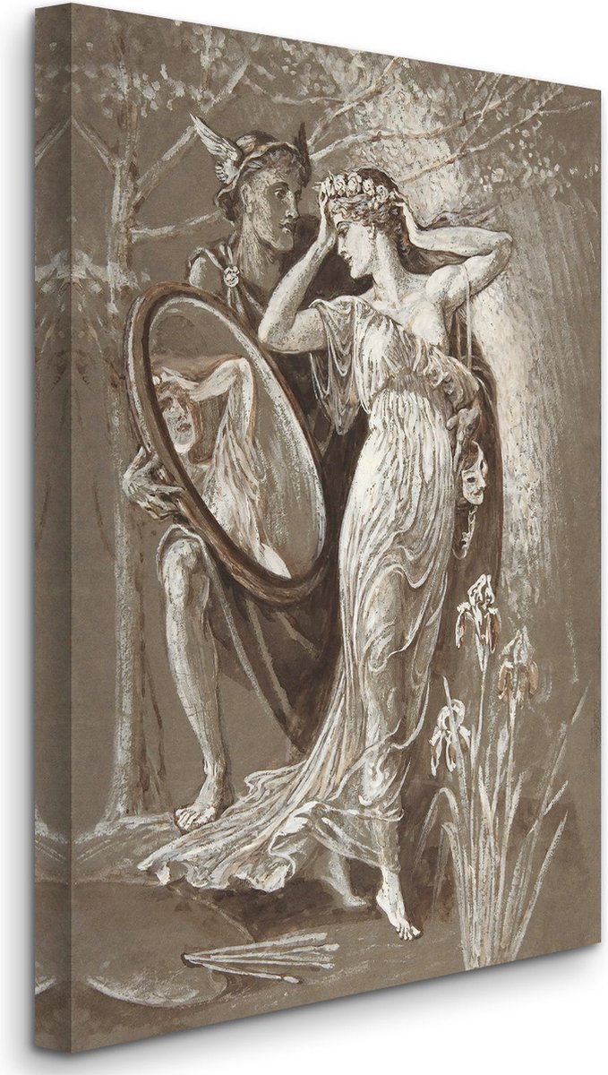 Walter Crane - The Mirror of Venus - De spiegel van Venus (1890) - 3:2