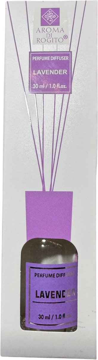 Aroma Di Rogito - Perfume Diffuser - Lavendel - 30 ml - Cadeau - Geschenk
