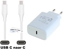 OneOne 20W snellader + 3,0m sterke USB C naar C kabel. PD lader. Oplader adapter past op Google Pixel 1, 2, 2XL, 3, 3XL, 3a, 3a XL, 4, 4XL, 4a, 5, 5a, 6a, 7, 7 Pro, 8, 8a, 8 Pro, 9, 9 Pro, 9 Pro XL, 9 Fold, C, XL