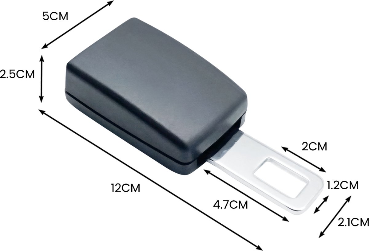 4 Stücke Sicherheitsgurt Clips Auto,Metall-Sicherheitsgurtversteller, Sicherheit