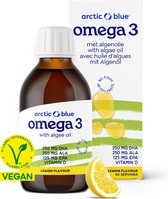Arctic Blue - Omega-3 Algenolie met Hennepzaadolie - Citroen - 150ml