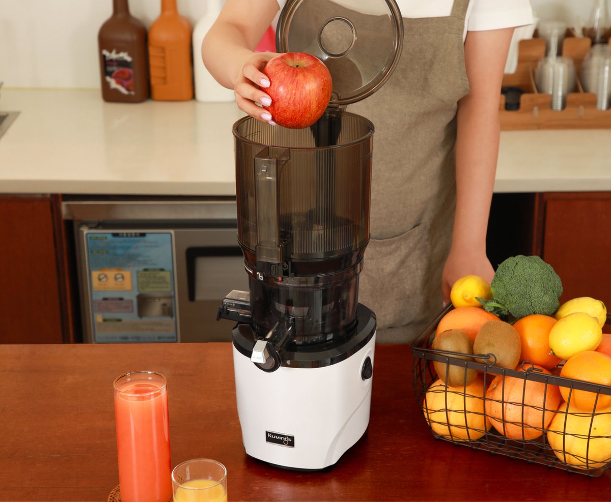 Kuvings AUTO10S - Slowjuicer - Juicer - Groenten en Fruitpers - Wit thumbnail 3