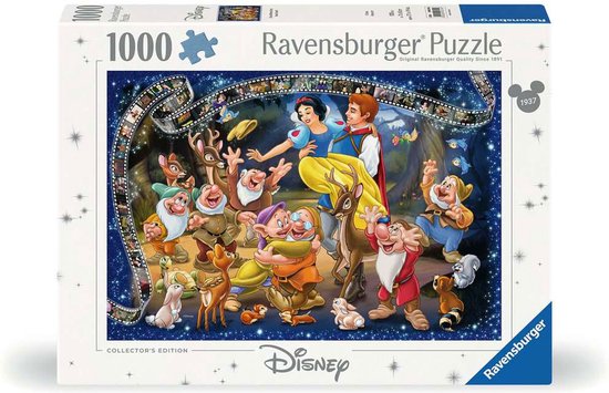 Disney Sneeuwwitje en de 7 Dwergen Puzzel (1000 stukken)