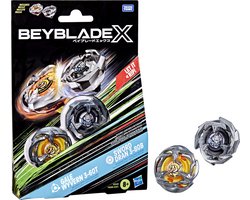 Beyblade X Gale Wyvern 3-60T en Sword Dran 3-80B Duopack-set - Tol voor 8+ jaar