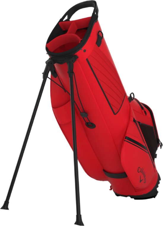Callaway Chase 4 Standbag 2025 - Rood Zwart van Callaway — afbeelding 3