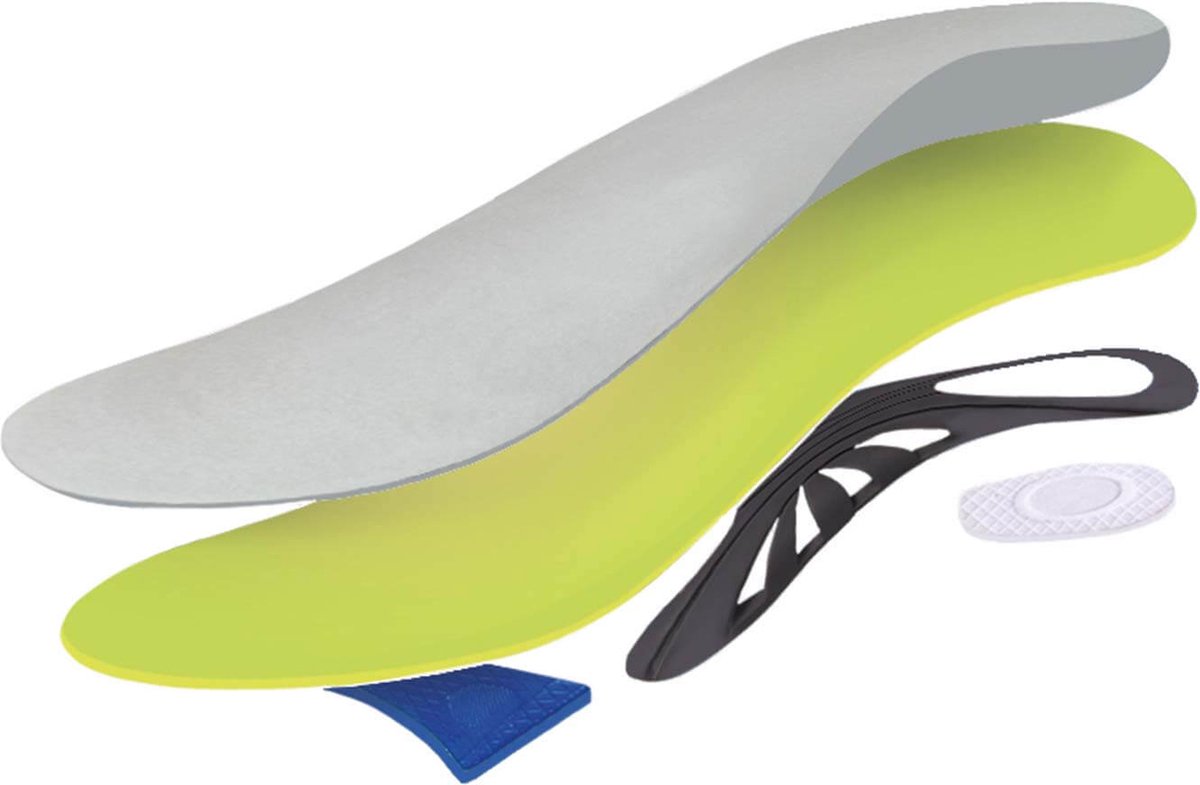 Mövibrace - Gel inlegzolen - Gel shock control - Unisex - Op maat knipbaar - 1 paar - Maat 41-46