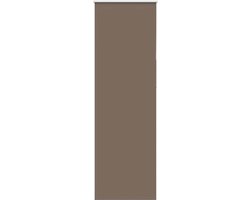 vidaXL - Rolgordijn - verduisterend - koffie - 65x210 - cm - stofbreedte - 60,7 - cm