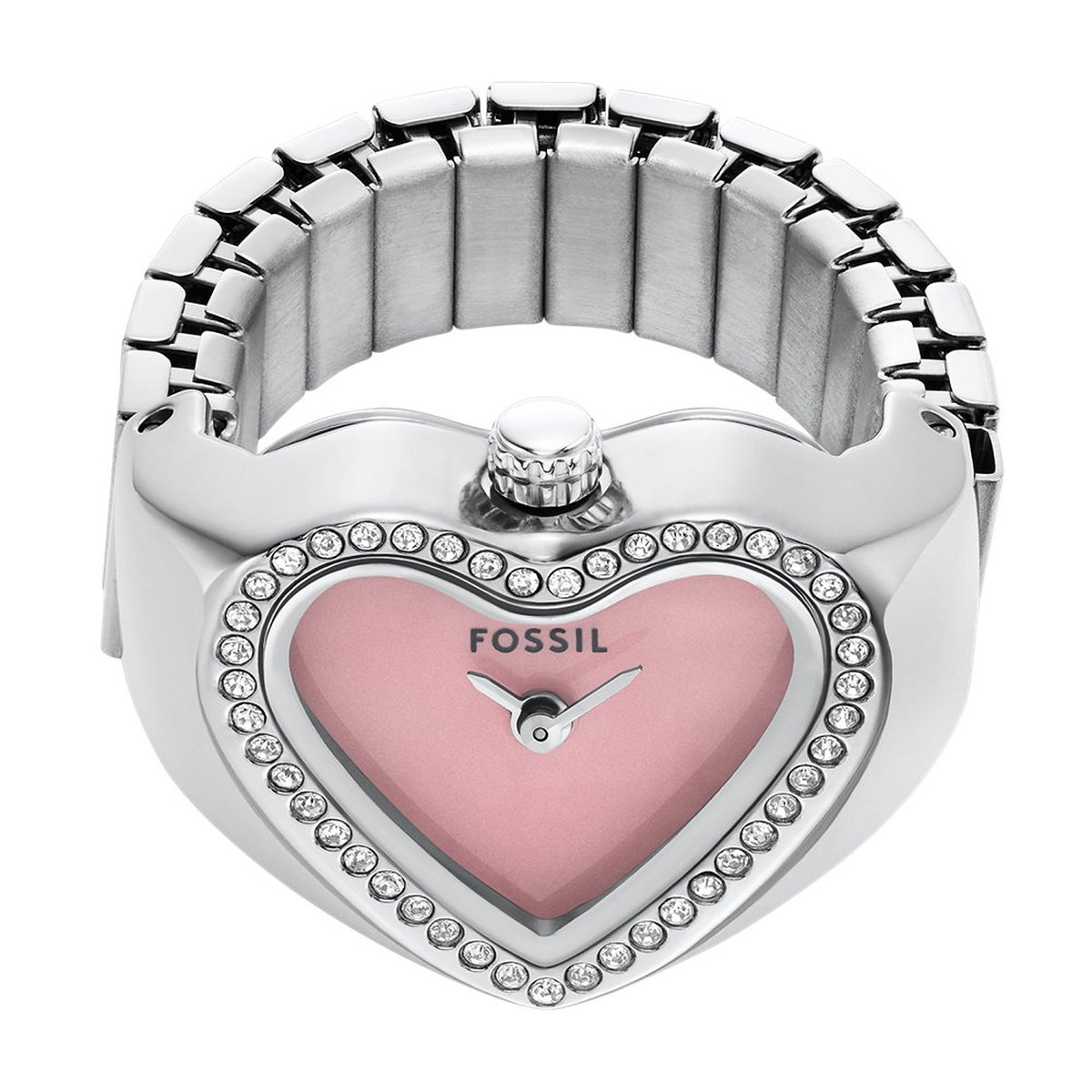 Fossil ES5408 Dames Horloge 18mm - Zilverkleurig