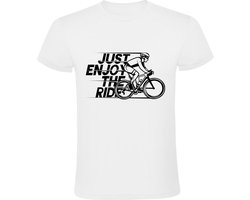 Just Enjoy The Ride Heren T-shirt - wielrennen - bike - fietsen - shirt