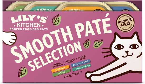 Lily's Kitchen - Cat Everyday Favourites Multipack Kattenvoer 8 x 85 gram