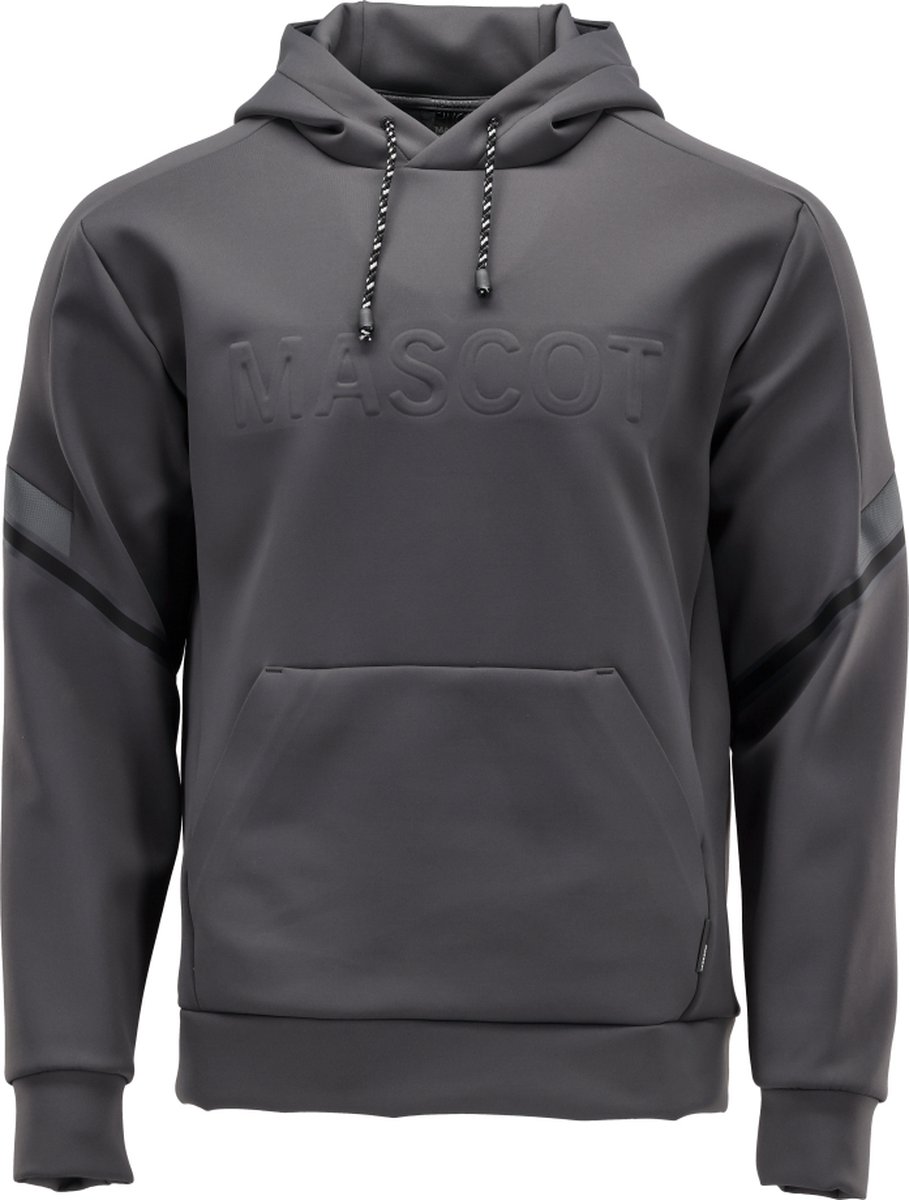 Mascot Customized Fleece capuchontrui 22186-608 - steengrijs - 3XL