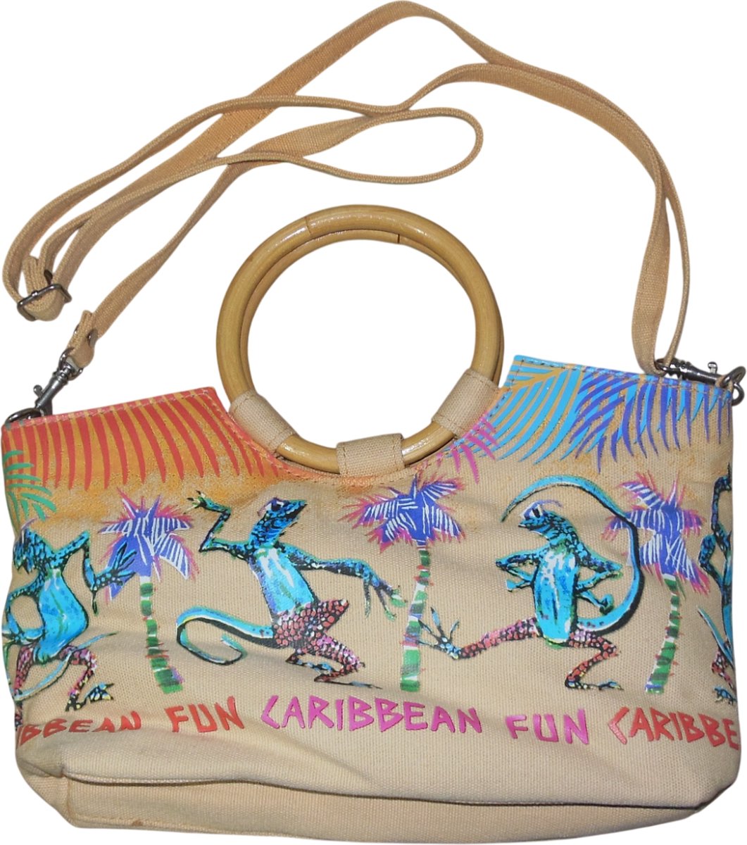 Schoudertas/Handtas Caribische sfeer