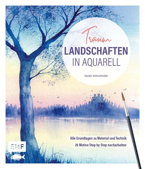 Traumlandschaften in Aquarell malen - cover