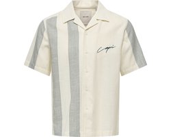 ONLY&SONS - ONSSEIO EMB DETAILED SS SHIRT 0323 - Heren - Overhemden