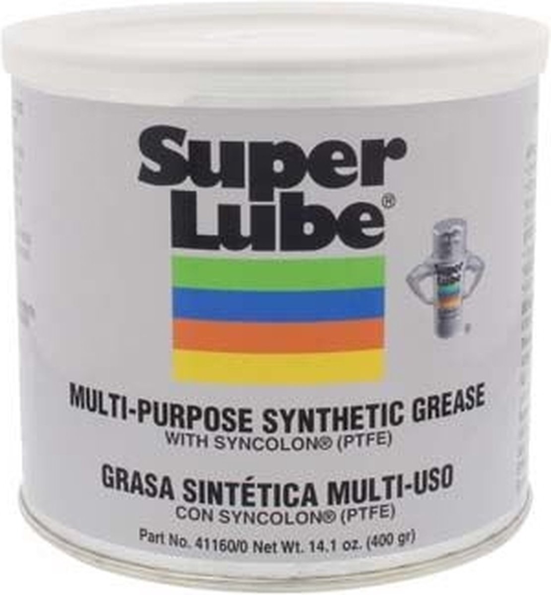 SUPER LUBE Multifunctioneel synthetisch vet (NLGI 0) - 400 gr pot