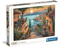 Clementoni - Puzzel - 1500 Stukjes - Steps to the Harbor 2025 - Puzzel Voor Volwassenen - High Quality Collection
