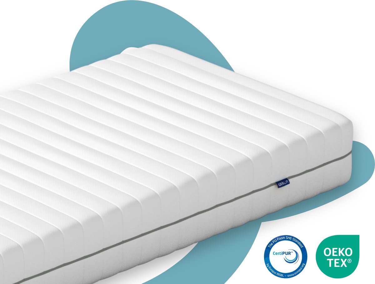 Akkon® Matras 90x180 Koudschuim HR45 - 14 cm dik | Airfoam - Premium Tijk