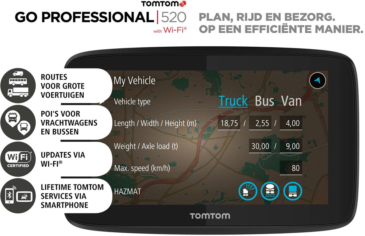 TomTom Go Professional 520 Europa