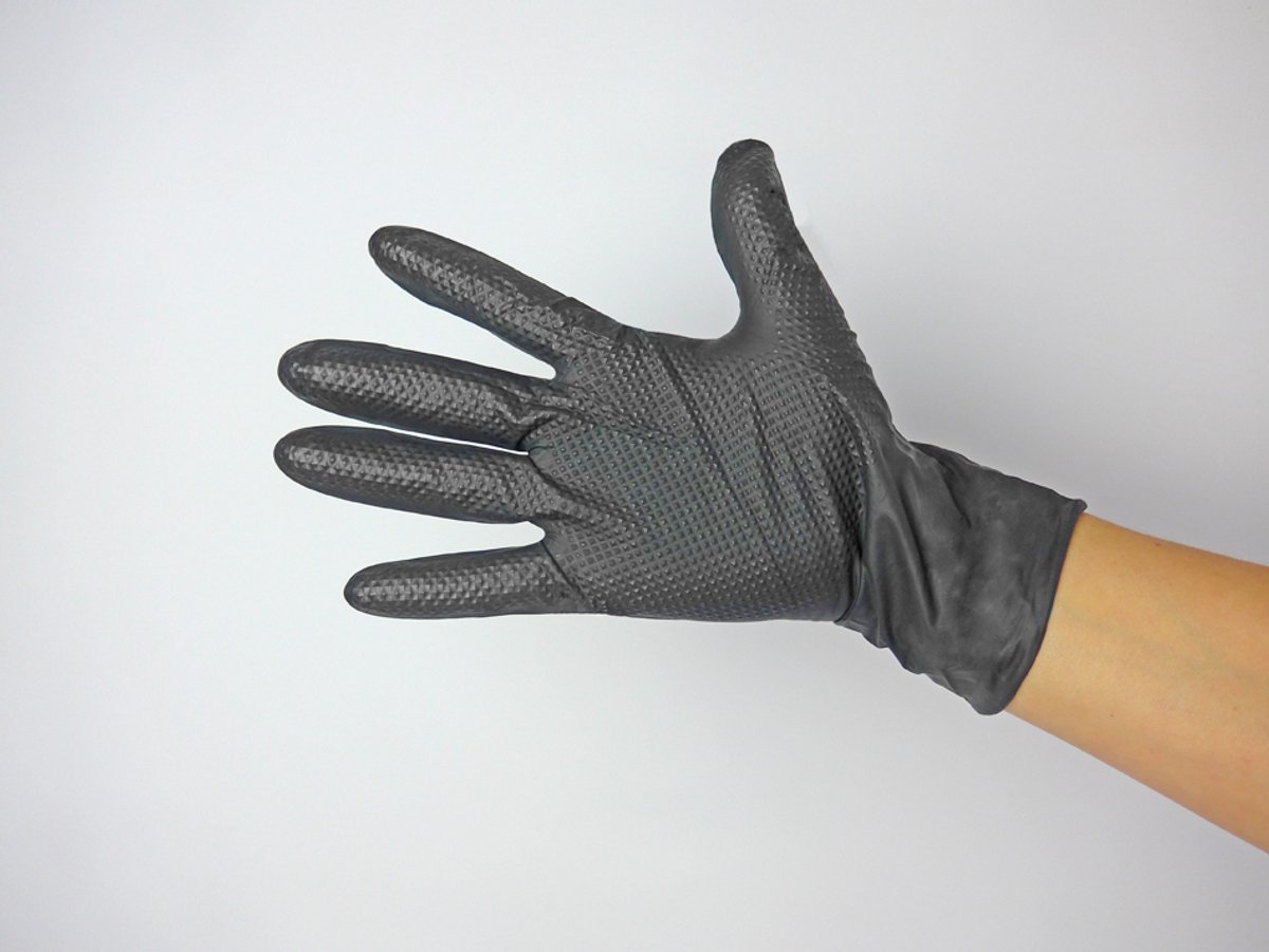 Wegwerphandschoenen - wegwerp handschoenen - chemisch bestendig handschoenen - Latex vrij - powder free - nitrile - Large - softwash - Softwash - chemical resist gloves - chemical glove - zuurbestendig - natrium bestendig