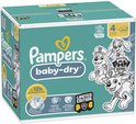 Pampers Baby-Dry luiers, maat 4, 20-31 lbs, 222 stuks. Limited Edition met Paw Patrol.
