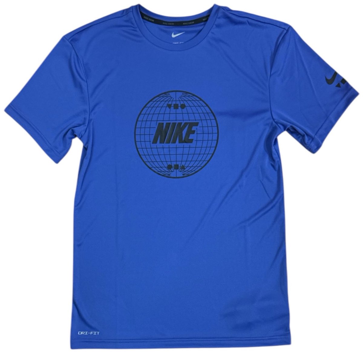 Nike swim dri-fit tshirt violet Paars