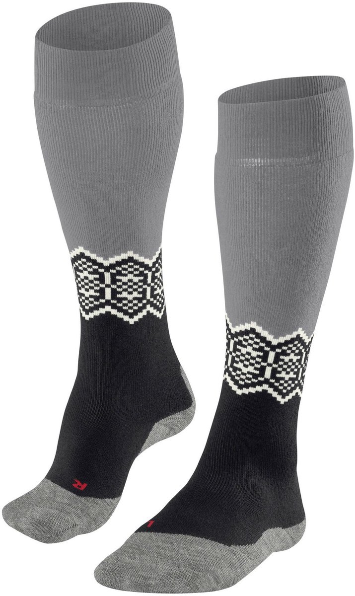 FALKE SK2 Intermediate Skisokken Heren Zwart