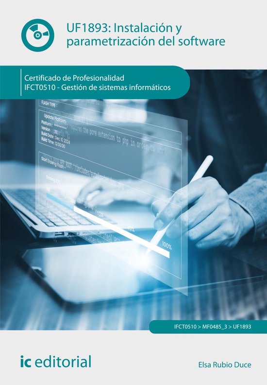 Instalación y parametrización del software. IFCT0510 - cover