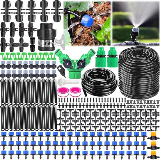 Blumat druppelirrigatieset 10 meter voor maximaal 40 planten - growlan