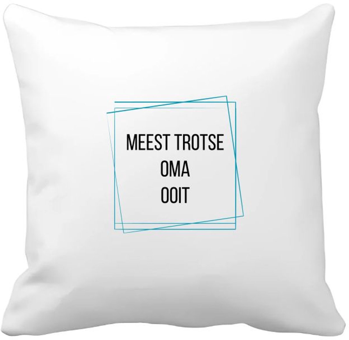 Akyol meest trotse oma ooit Kussen hoes - Oma - trotse oma - verjaardagscadeau - verjaardag - cadeau - cadeautje voor oma - oma artikelen - kado - geschenk - gift - 40 bij 40 cm Multicolor