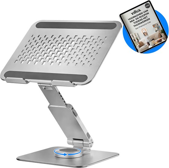IJIAMY Laptopstandaard Verticaal, 3-in-1 Laptopstandaard Met Zwaartekrachtsensor En 2 Standaard Laptophouder Voor Macbook Notebook Ipad Laptops Tot 173 Inch