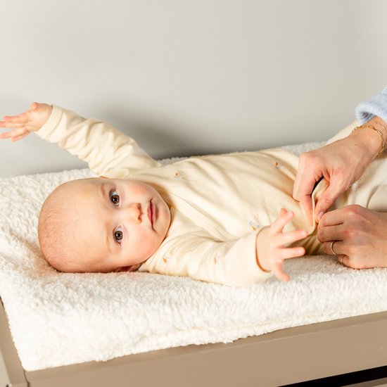 DAY Overslag T-Shirt - Cream - Mt. 50/56