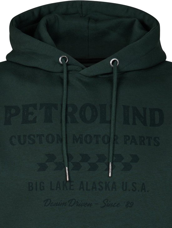 Petrol Industries - Sweat à capuche Artwork pour hommes Kowak - Vert - Taille XXL