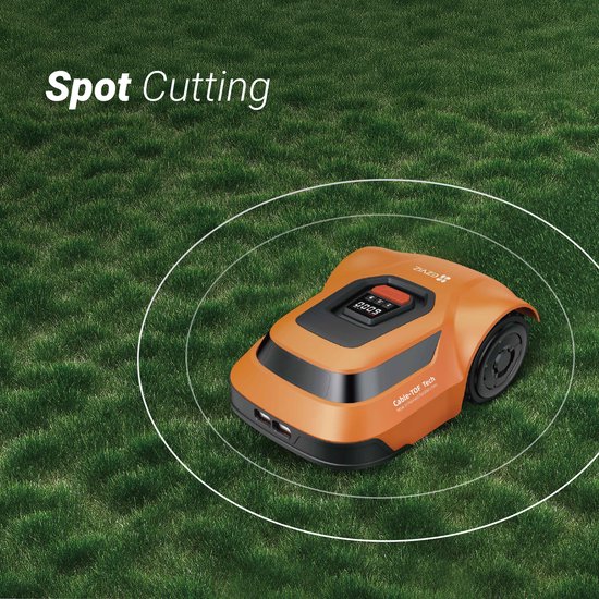EZVIZ RM600 Robotmaaier - Slimme Robot Grasmaaier met App - Automatisch en Stil - Geschikt tot 600m² - Weersbestendig - Zelfladend van Merkloos	 — afbeelding 4