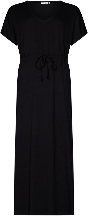 Pastunette Jurk Beach Day - Viscose - Zwart - Lang - Maat 40